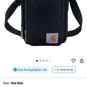 Carhartt Black Cross Body